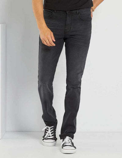 Men Stylish Charcoal Slim Fit Jean